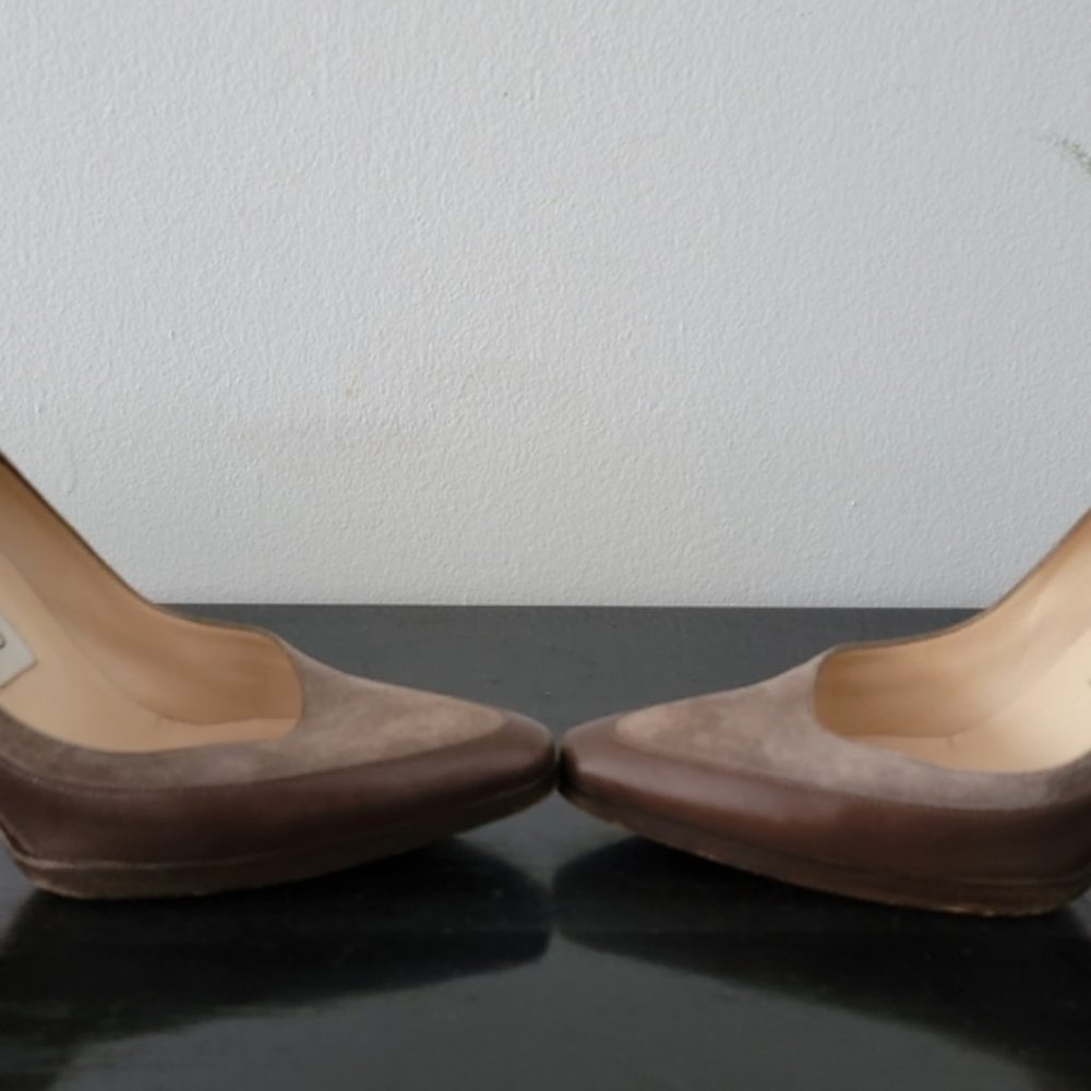 Jimmy Choo Brown suede/leather Sandals - Picture 6 of 9